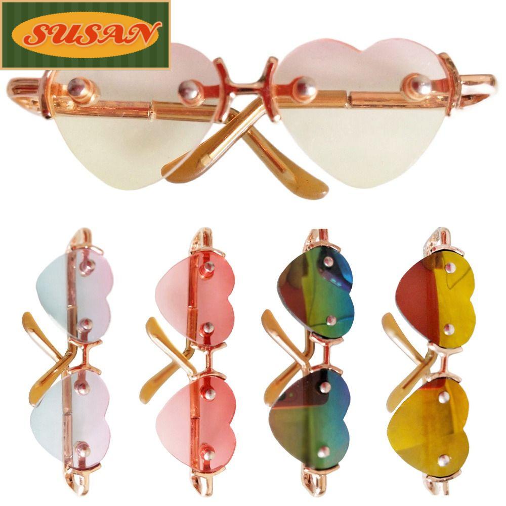 Mắt Kính Gọng Trái Tim Dễ Thương Cho Búp Bê BJD 1 / 31 / 4