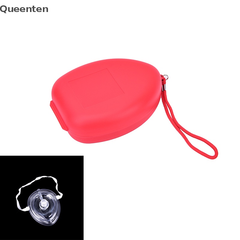 1 Mặt Nạ Sơ Cứu Khẩn Cấp Queenten Mặt Nạ Y Tế Bỏ Túi Chất Lượng Cao Túi Sơ Cứu CPR Resuscitati