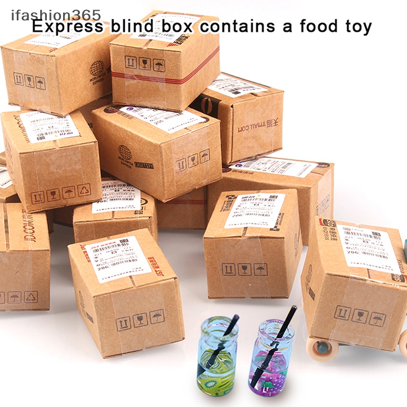 Hộp Kim Tuyến 1 Hộp Đồ Ăn Tỉ Lệ 1: 12 Trang Trí Nhà Búp Bê 1Box