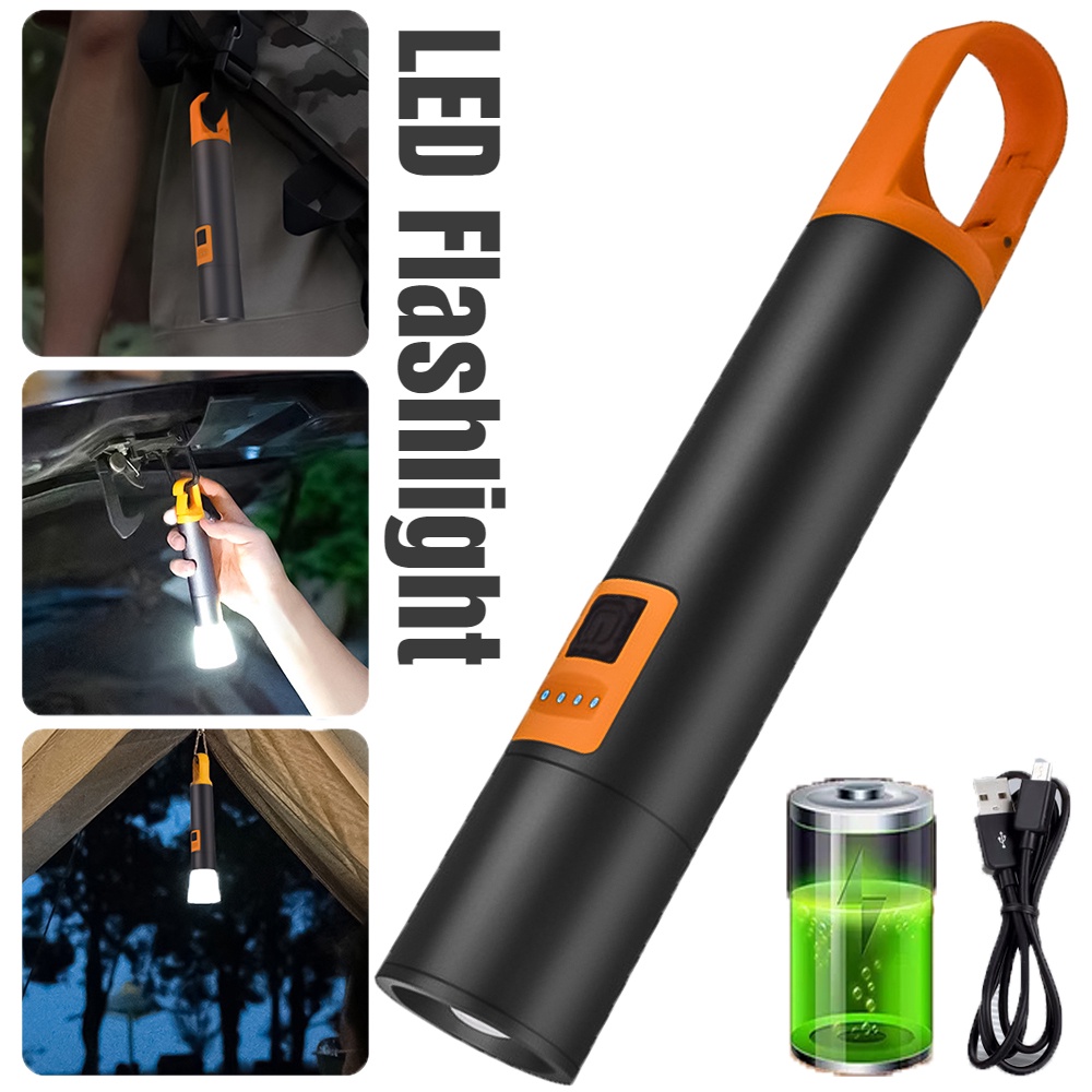 Đèn Pin LED S18 Siêu Sáng Chống Thấm Nước IPX4 IPX4 Với 3 Chế Độ Điều Chỉnh Tiện Dụng