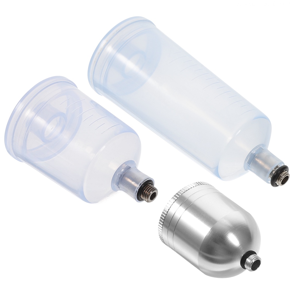 Set 3 Cốc Nhựa Trong Suốt Đựng Nước Rửa Xe Hơi