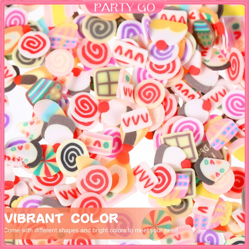 Bộ 3000 Miếng Dán Trang Trí Móng Tay / Điện Thoại Họa Tiết Hoa Quả 3D Nhiều Màu Xinh Xắn DIY