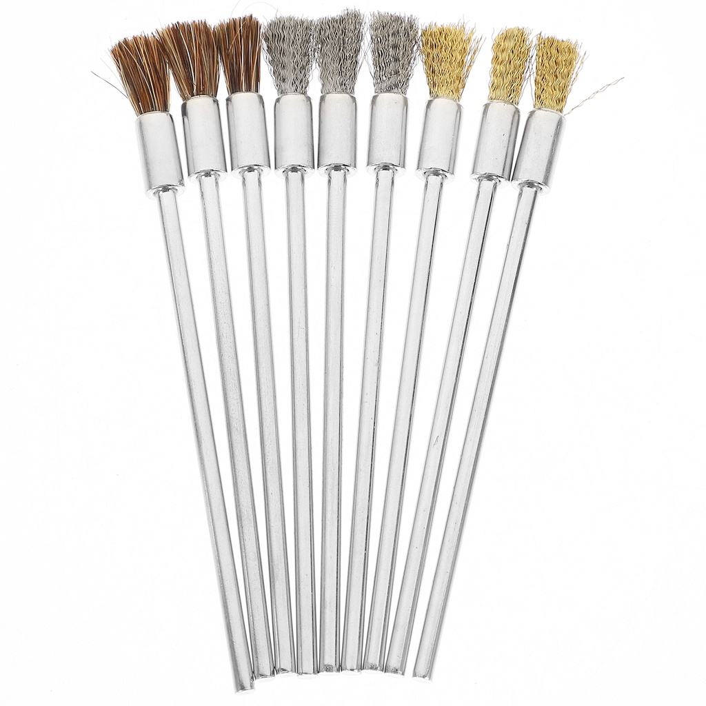 Bộ 9 Cọ Vệ Sinh Kim Loại Chuyên Dụng Chất Lượng