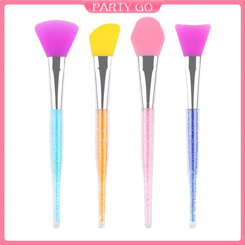 Set 4 Cọ Silicone Đắp Mặt Nạ Tiện Lợi