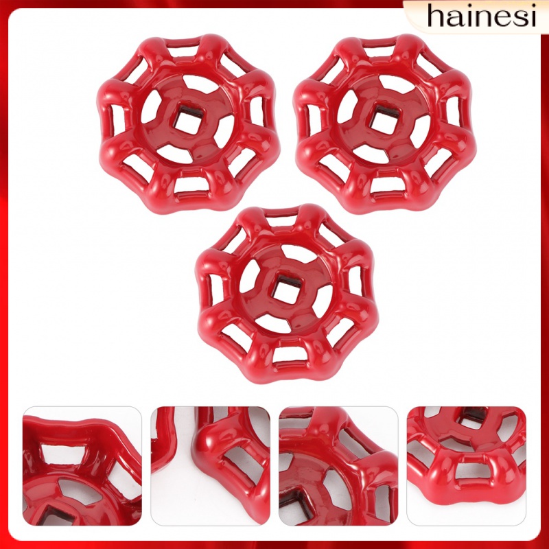 Bộ 3 Van Cổng Vòi Nước Hình Tròn Bằng Kim Loại Thay Thế Chuyên Dụng