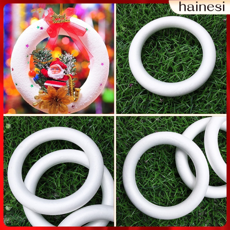 Vòng Hoa Xốp Lớn Hình Tròn Trang Trí Mô Hình Cho Bé