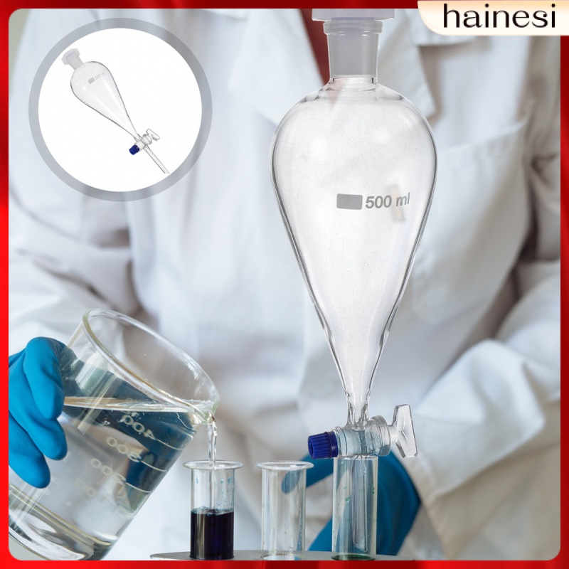 Phễu Thủy Tinh Dày Hình Quả Lê Treo Tường Phòng Thí Nghiệm