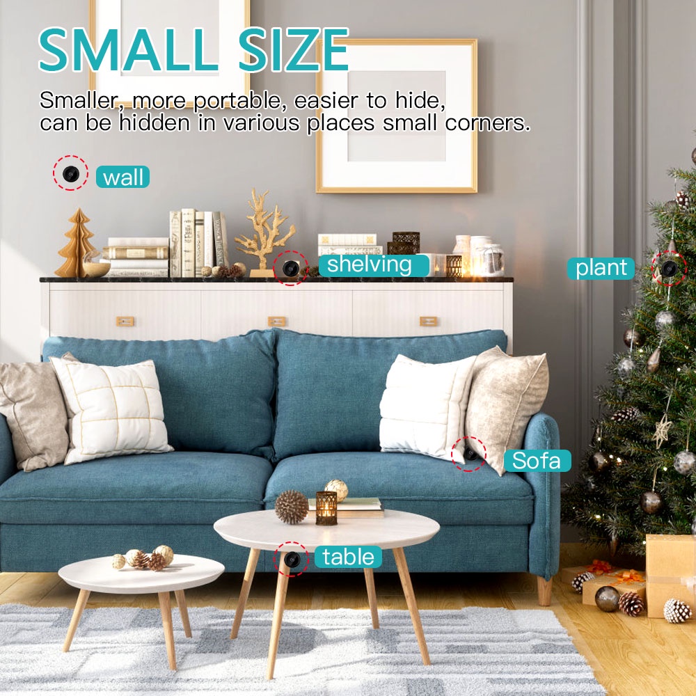 Camera Giám Sát Nhà Thông Minh Kết Nối WiFi HD A9 A9 Cho JXL CAM APP