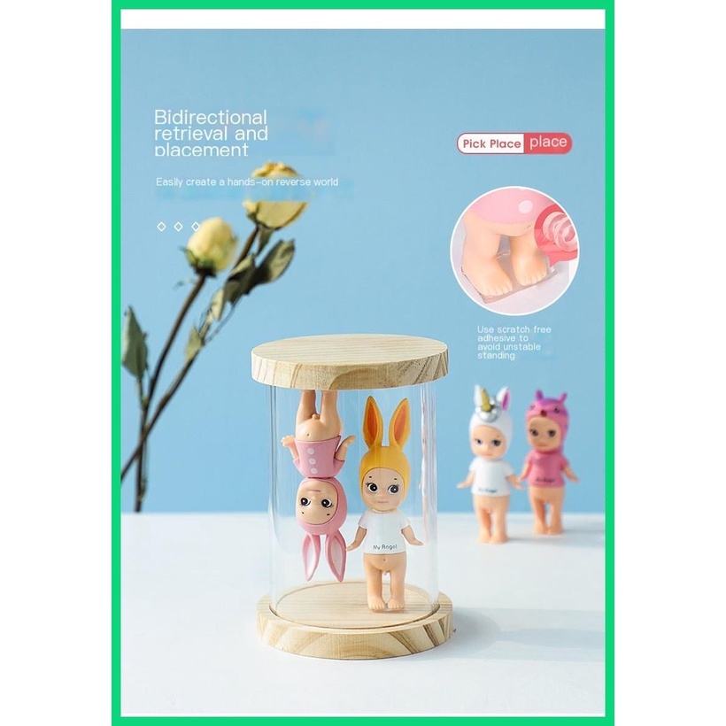 Hộp Đựng Trưng Bày Tượng Trong Suốt Bằng acrylic Đơn Giản Và Chống Bụi Thích Hợp Cho Jwvn