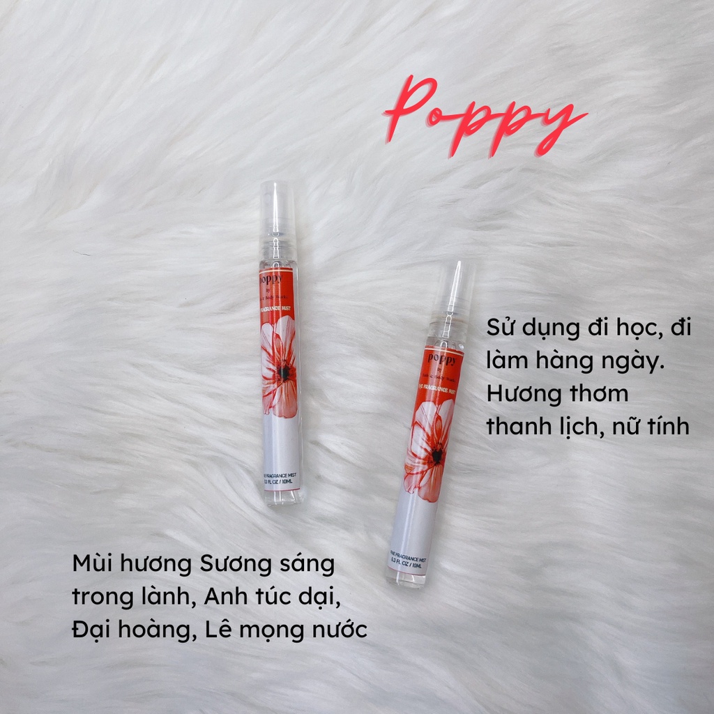 Body Mist Bath and Body Works 10ML Xịt Thơm Toàn Thân