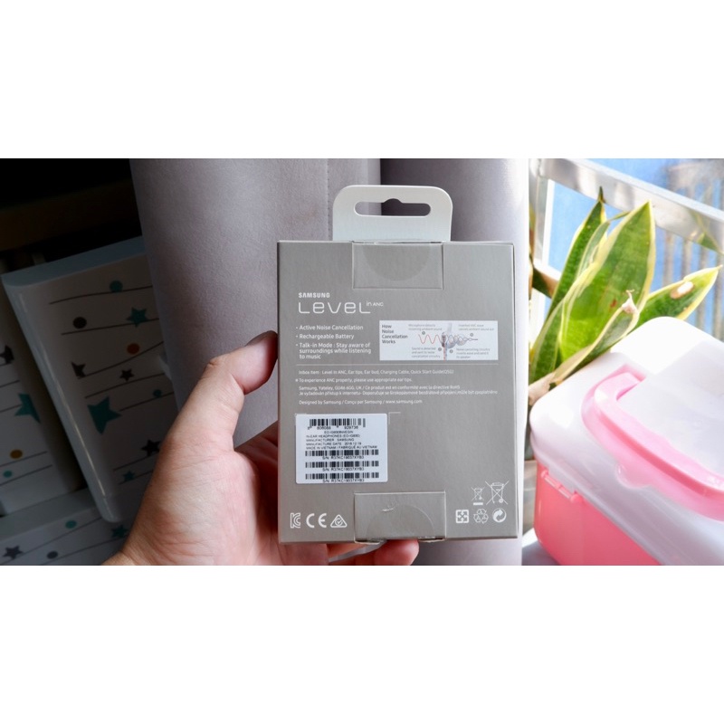 Tai nghe chống ồn chủ động Samsung Level In ANC  Jack 3.5 AUX