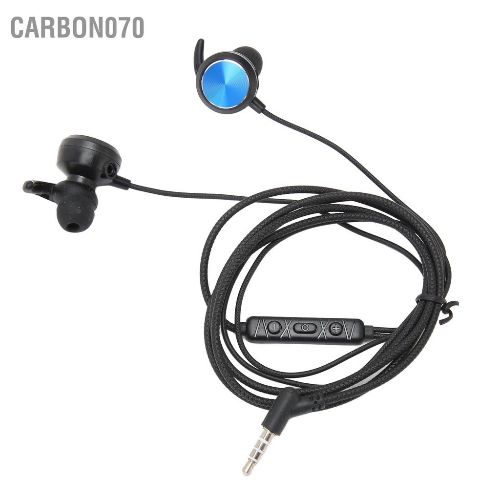 Carbon070 Tai Nghe Chơi Game 3.5Mm Có Dây Giảm Tiếng Ồn Mic Điều Chỉnh Thể Tháo Rời Cho Điện Thoại Xbox One PC