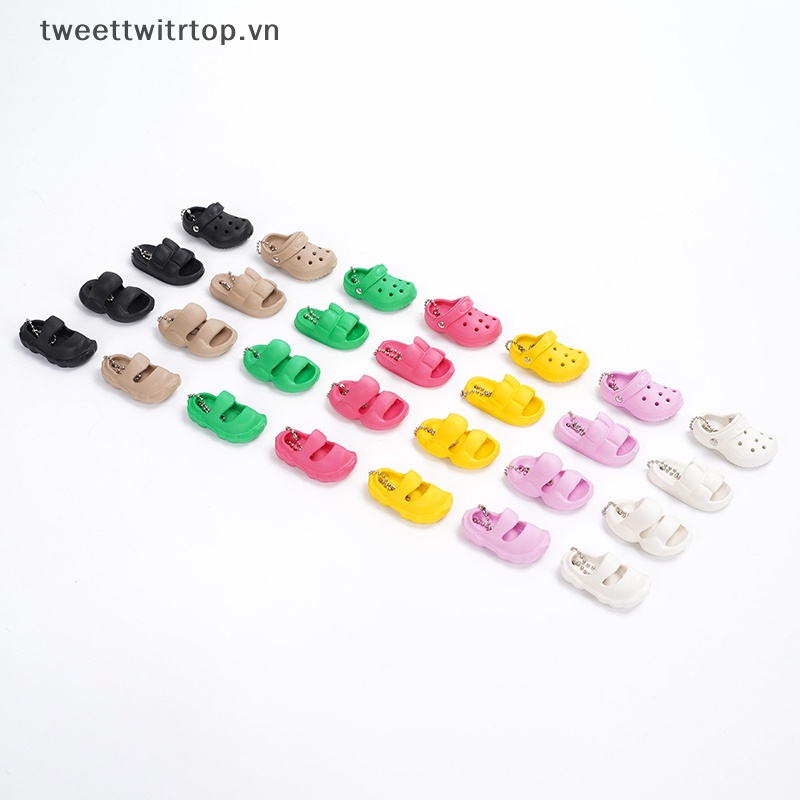 1 Khóa Giày Mini TRTOP TRTOP Bằng EVA C Mini DIY Sáng Tạo Vui Nhộn