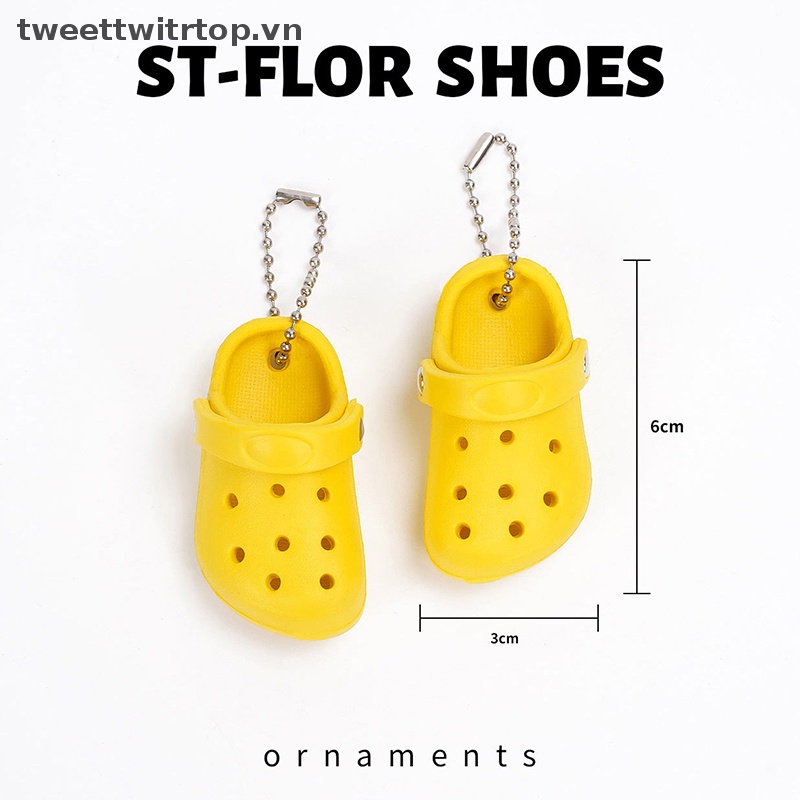 1 Khóa Giày Mini TRTOP TRTOP Bằng EVA C Mini DIY Sáng Tạo Vui Nhộn