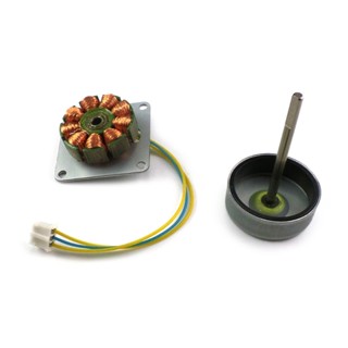 Com * Máy phát điện động cơ không chổi than cầm tay AC-Mini ba pha Mô hình máy phát điện cầm tay gió Mini DIY Động cơ Khoa học hỗ trợ giảng dạy để