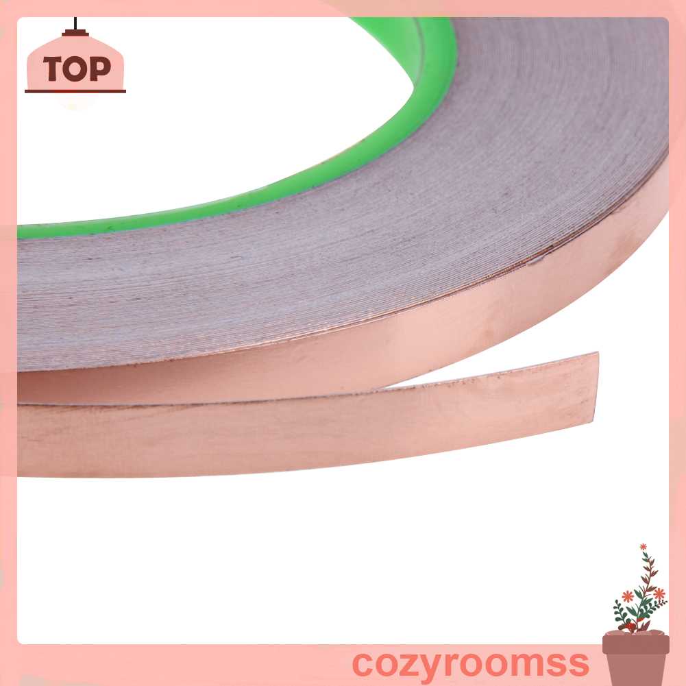 Cuộn Băng Keo Đồng Mạ Đồng 0.6Cm Dài 33M Chuyên Dụng