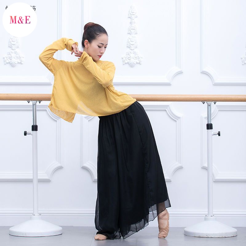 Trang Phục Múa Ballet Dáng Rộng Xẻ Tà Phong Cách Jazz Cổ Điển Thời Trang Mới 2023 Cho Nữ