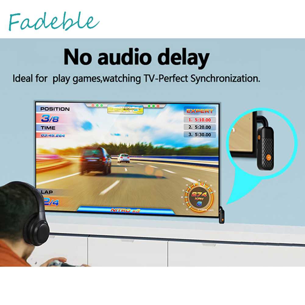 Bộ Thu Tín Hiệu Bluetooth 5.2 Không Dây 3.5MM Cho Tai Nghe / TV