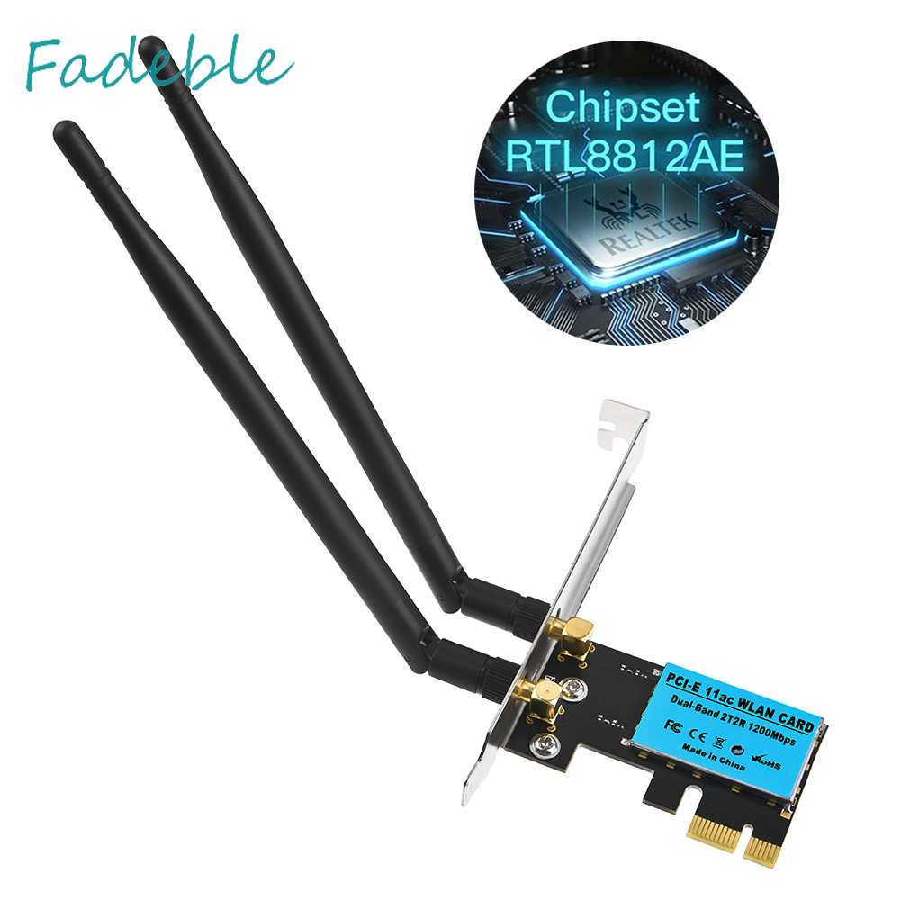 Thẻ Mạng Không Dây 2.4G / 5GHz 1200Mbps