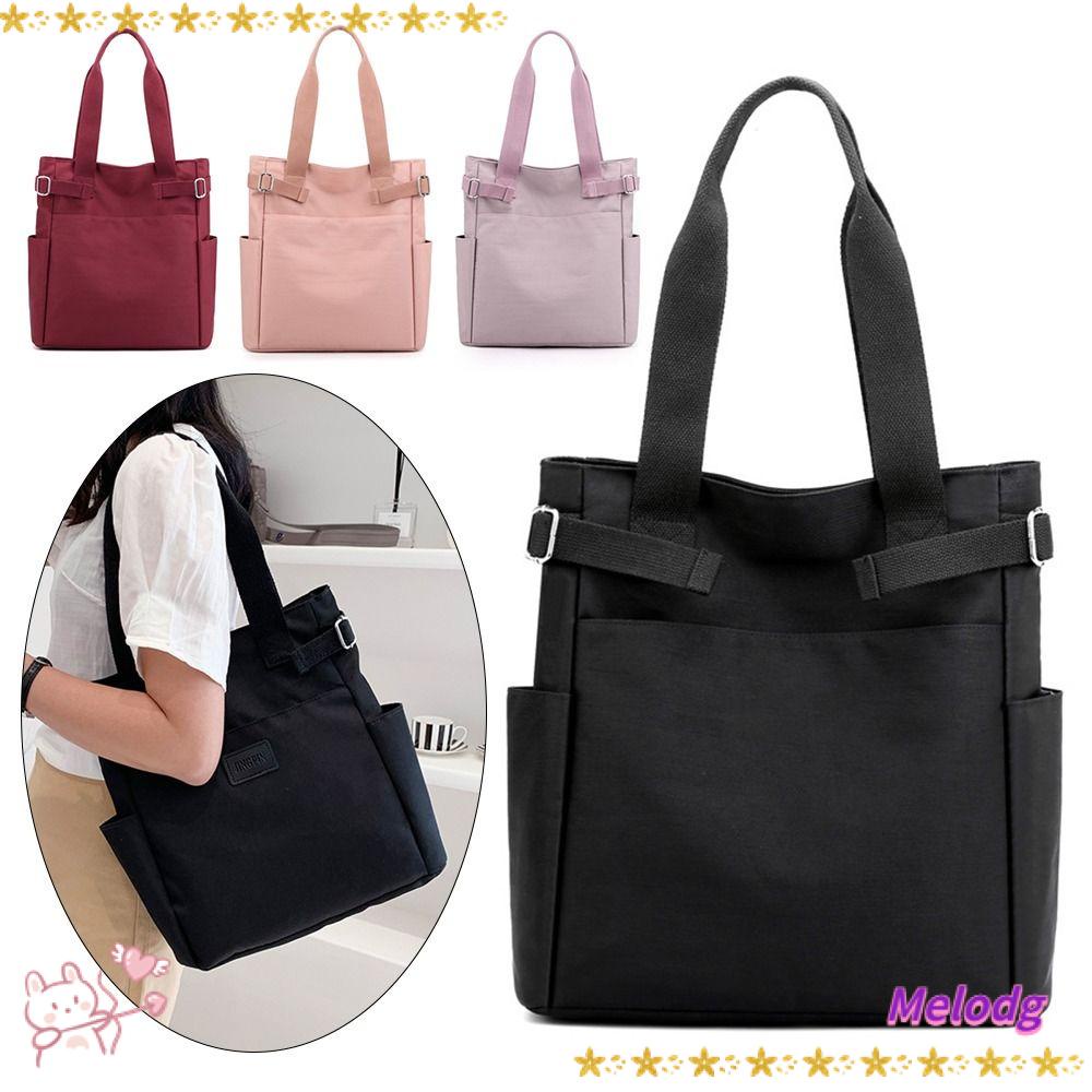 Túi Xách Đeo Vai Bằng Vải Bạt Gọn Nhẹ Thời Trang Nữ