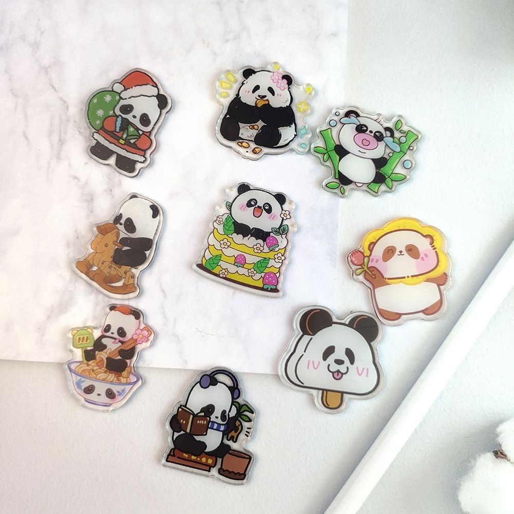 Nam Châm Hít Tủ Lạnh Hình Gấu Trúc Hoạt Hình Dễ Thương