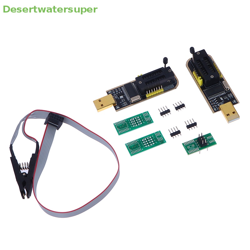 Mô Đun Lập Trình CH341A / CH341B 24 25 Series EEPROM Flash BIOS Có Kẹp