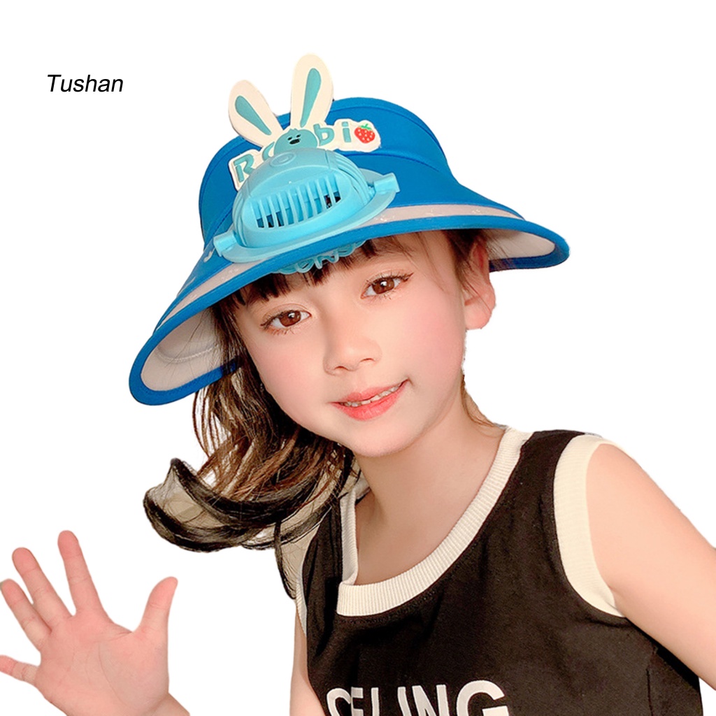 Mũ Vành Rộng Chống Nắng / Tia UV Họa Tiết Hoạt Hình Dễ Thương Cho Bé