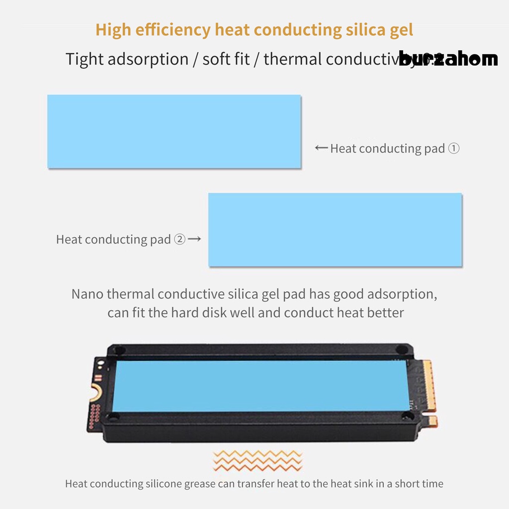 Đế Tản Nhiệt Ổ Cứng SSD M.2 Không Ồn Tiện Dụng Chất Lượng Cao