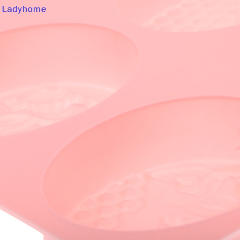 Khuôn Silicon Làm Xà Phòng 6 Ngăn Hình Chú Ong