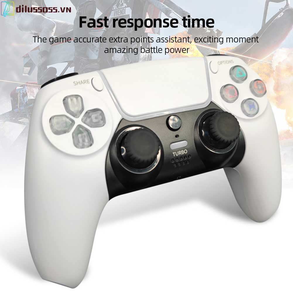 Tay CầM ĐiềU KhiểN Chơi Game Bluetooth 4.0 Cho PS4 / PS3 / PC