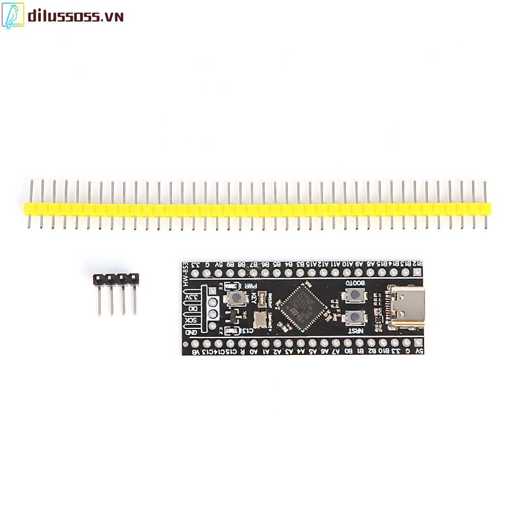 Bo Mạch Phát Triển STM32F401 / 411 V1.3 25MHZ + 32.768Khz 6PF