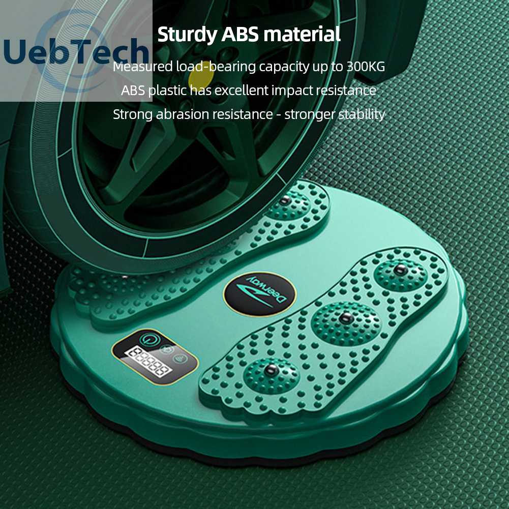 Dụng Cụ Tập Cơ Bụng Bằng Nhựa Chống Trượt Màn Hình LCD Có Thể Xoay Được