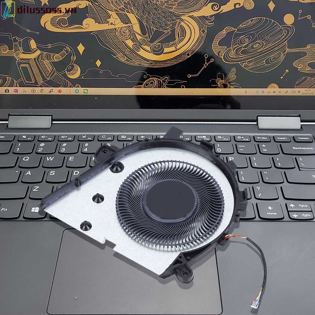 Quạt TảN NhiệT CPU DC 5V 4-Pin Cho Lenovo YOGA C740