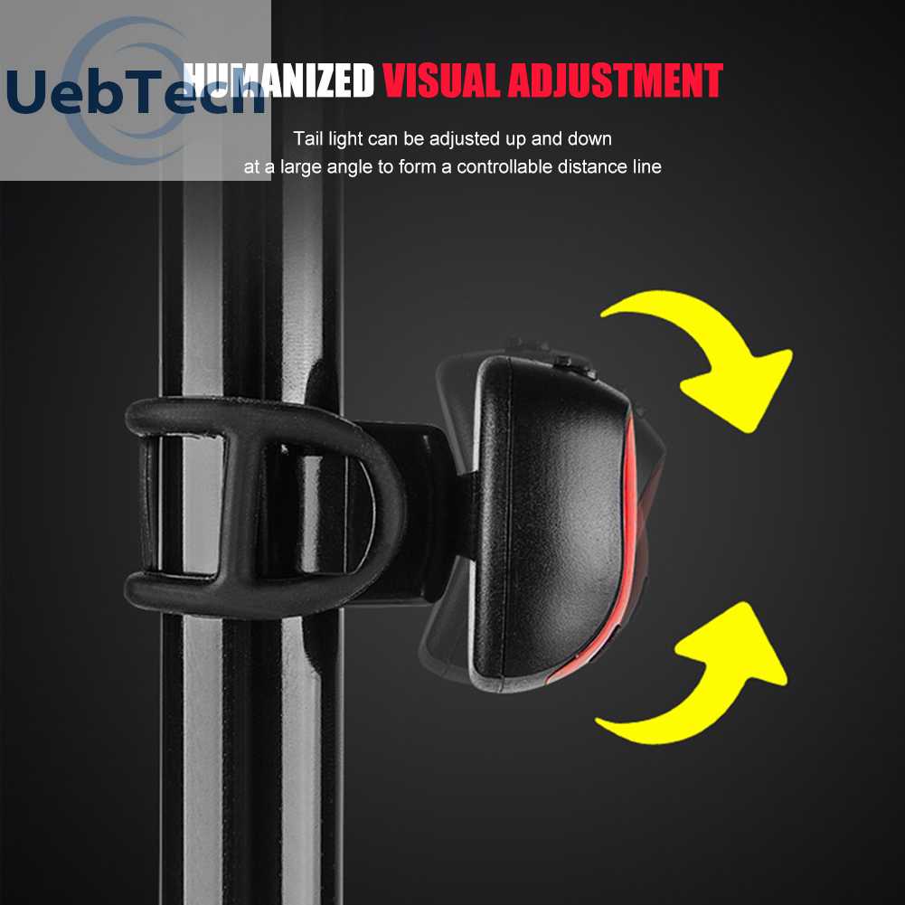 Đèn LED Gắn Yên Sau Xe Đạp Chống Thấm Nước Có Thể Sạc Lại Được