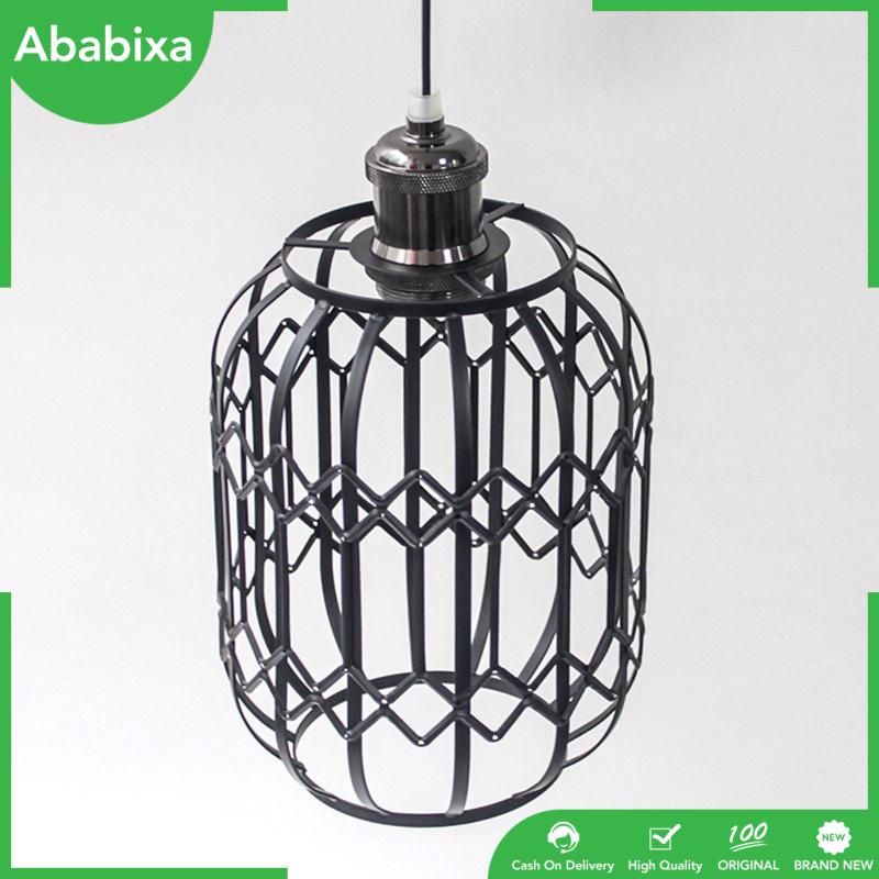 Chụp Đèn Lồng Bằng Kim Loại Màu Đen Phong Cách Retro Dùng Trang Trí Nhà Cửa / Quán Bar