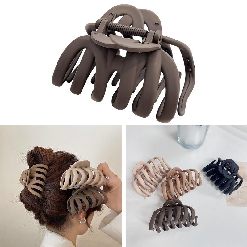 [Fenteer1] Kẹp Tóc Dài Dày Trang Trí Giản Dị Dành Cho Mẹ Và Con Gái