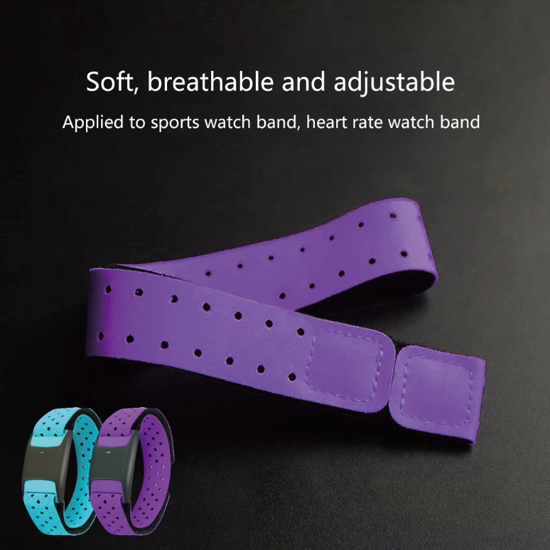 QQ Dây Đeo Cánh Tay Co Giãn Mềm Mại Có Thể Điều Chỉnh Hỗ Trợ Đo Nhịp Tim Khi Chơi Thể Thao