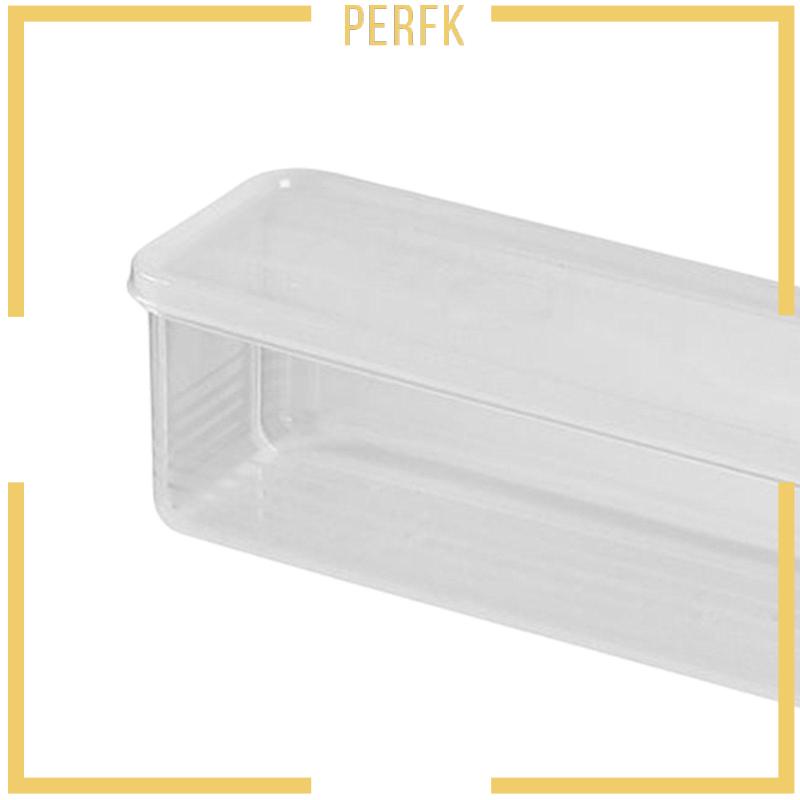 Hộp Đựng Trứng / Pasta Trong Suốt Có Nắp Cho Ngăn Kéo