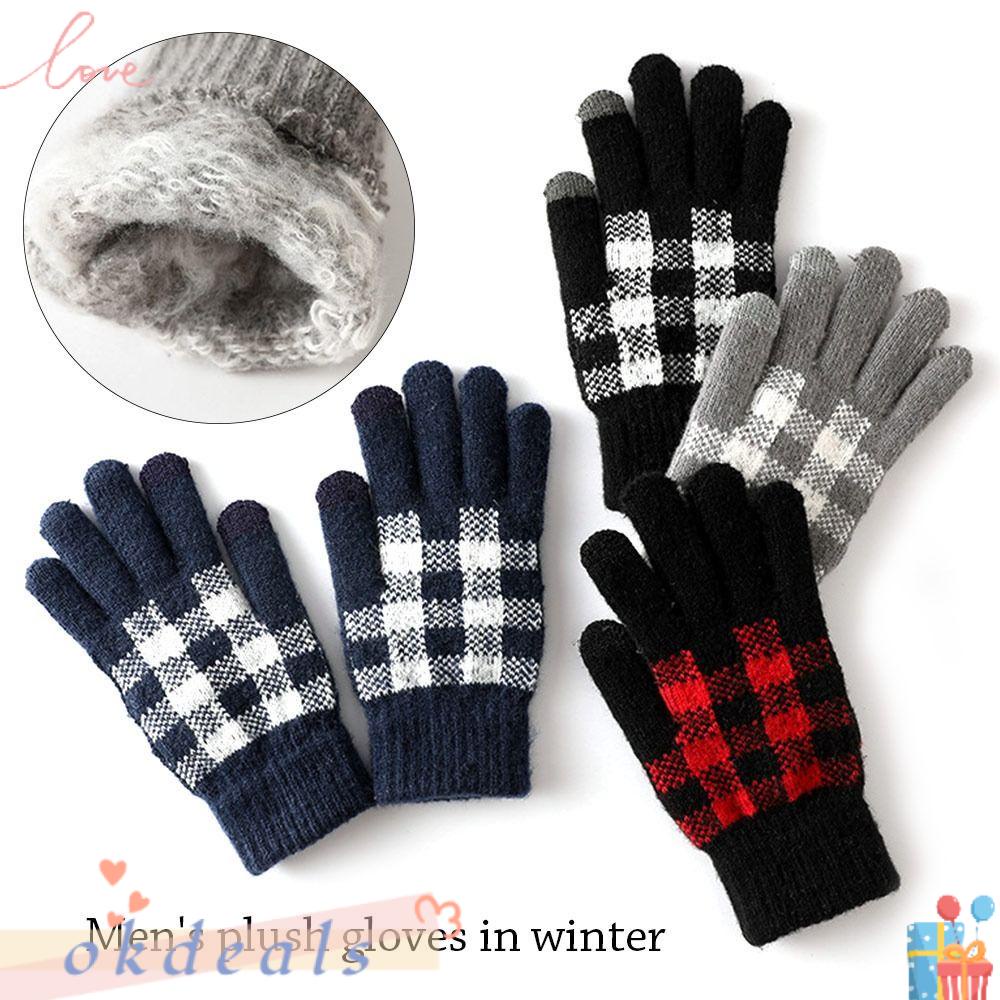 Găng Tay Lái Xe Dệt Kim Unisex