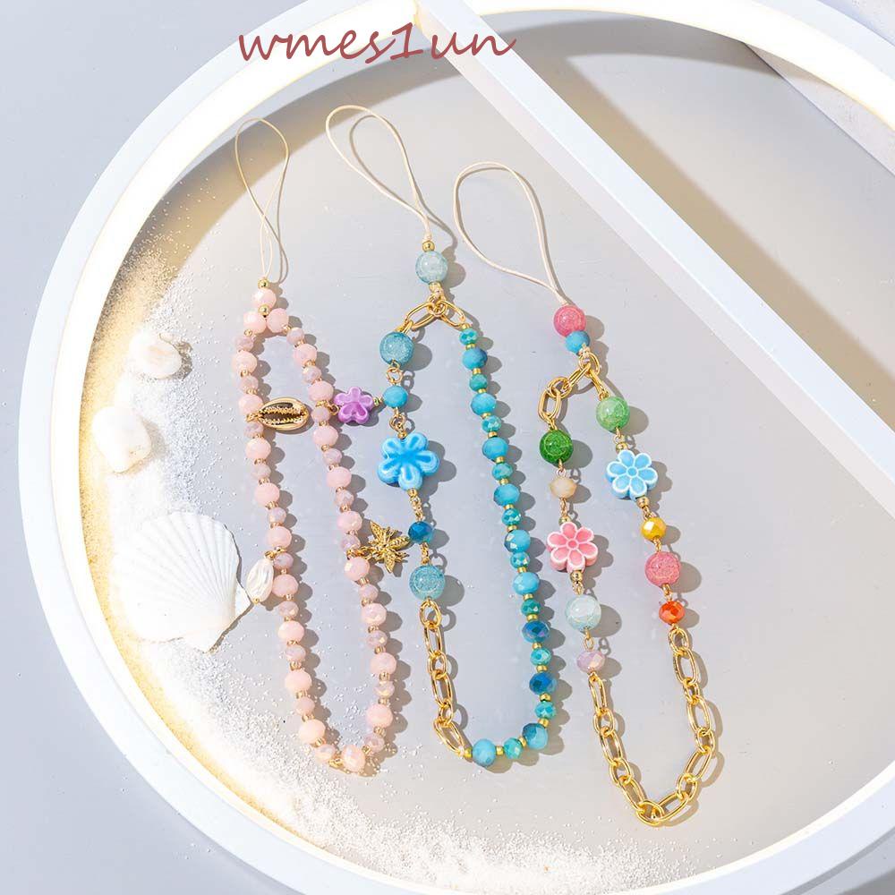 Dây Đeo Điện Thoại Xâu Hạt Chống Thất Lạc WMES15H Tiện Dụng Cho Nữ