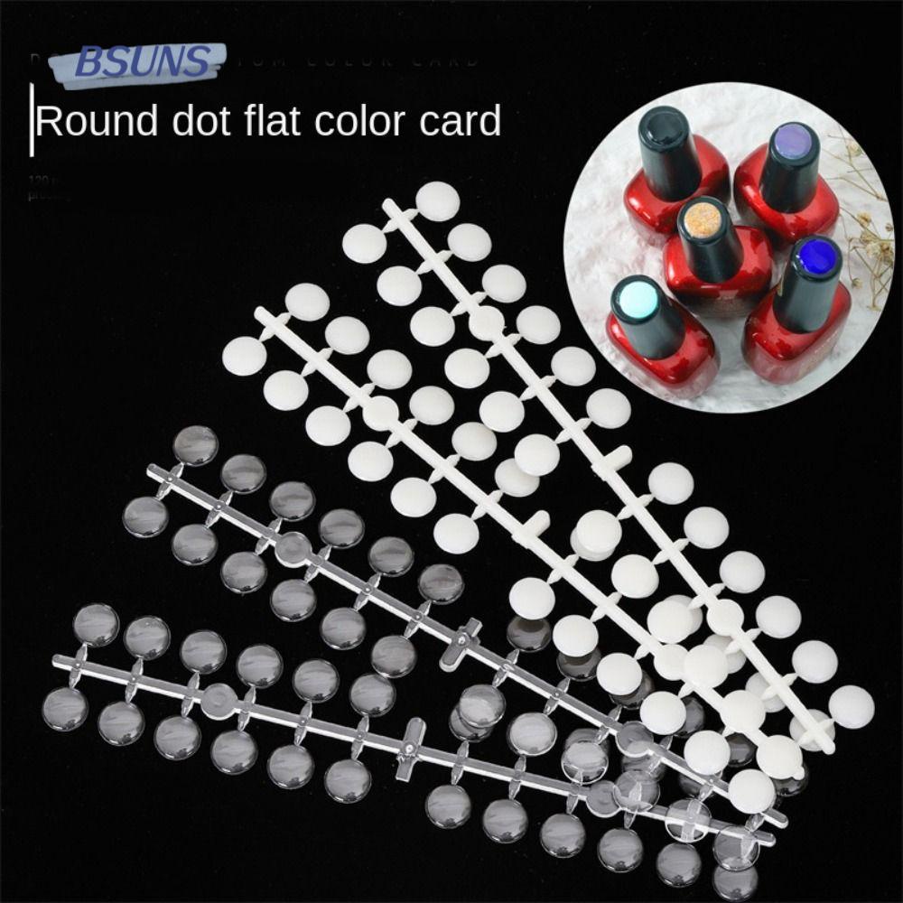 Set 120 Thẻ Màu Trong Suốt Dùng Để Trang Trí Móng Nghệ Thuật