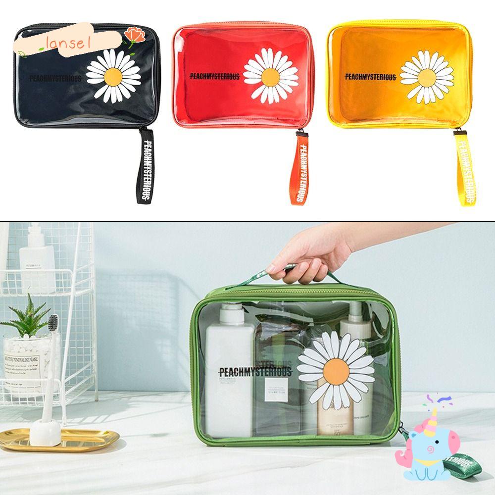 Túi Đựng Mỹ Phẩm Trong Suốt Cỡ Lớn Tiện Dụng Mang Theo Du Lịch