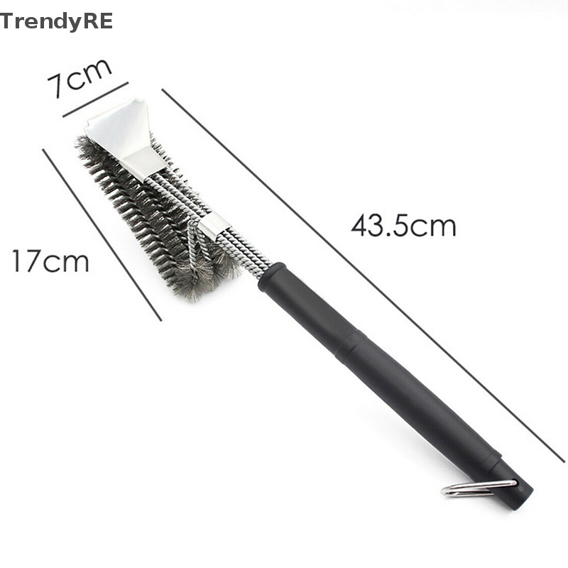 Cọ Vệ Sinh Vỉ Nướng BBQ Bằng Thép Không Gỉ Phụ Kiện Chuyên Dụng Dành Cho Xe Hơi