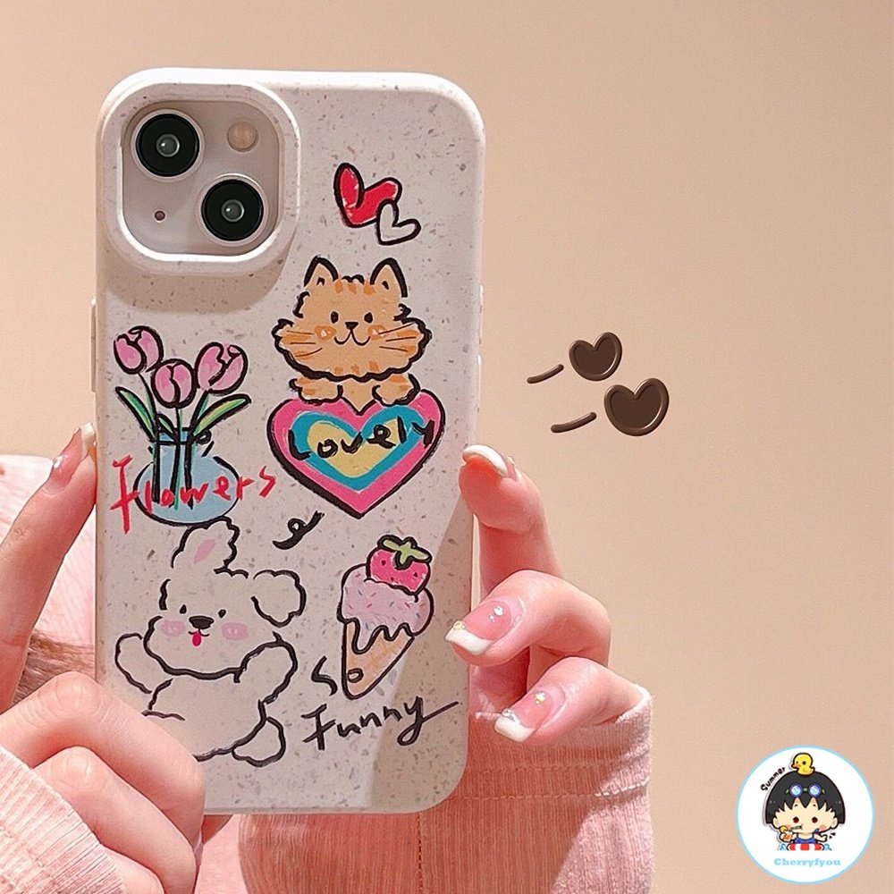 Ốp Điện Thoại TPU Mềm Chống Bụi Bẩn Họa Tiết Graffiti Cho IPhone 11 14 13 12 Pro Max XS XR 7 8 Plus
