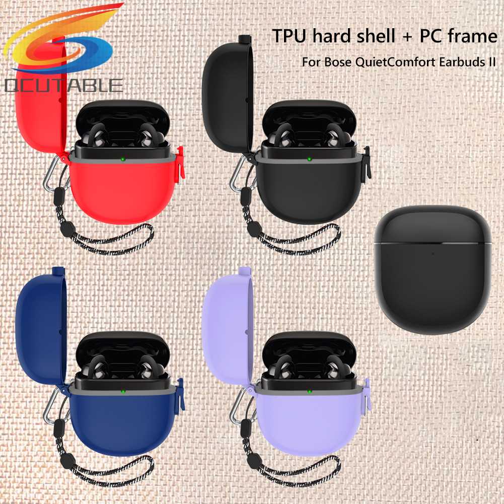 Vỏ Bọc Tai Nghe Bằng TPU PC Có Dây Đeo Cho Bose QuietComfort Headphone II
