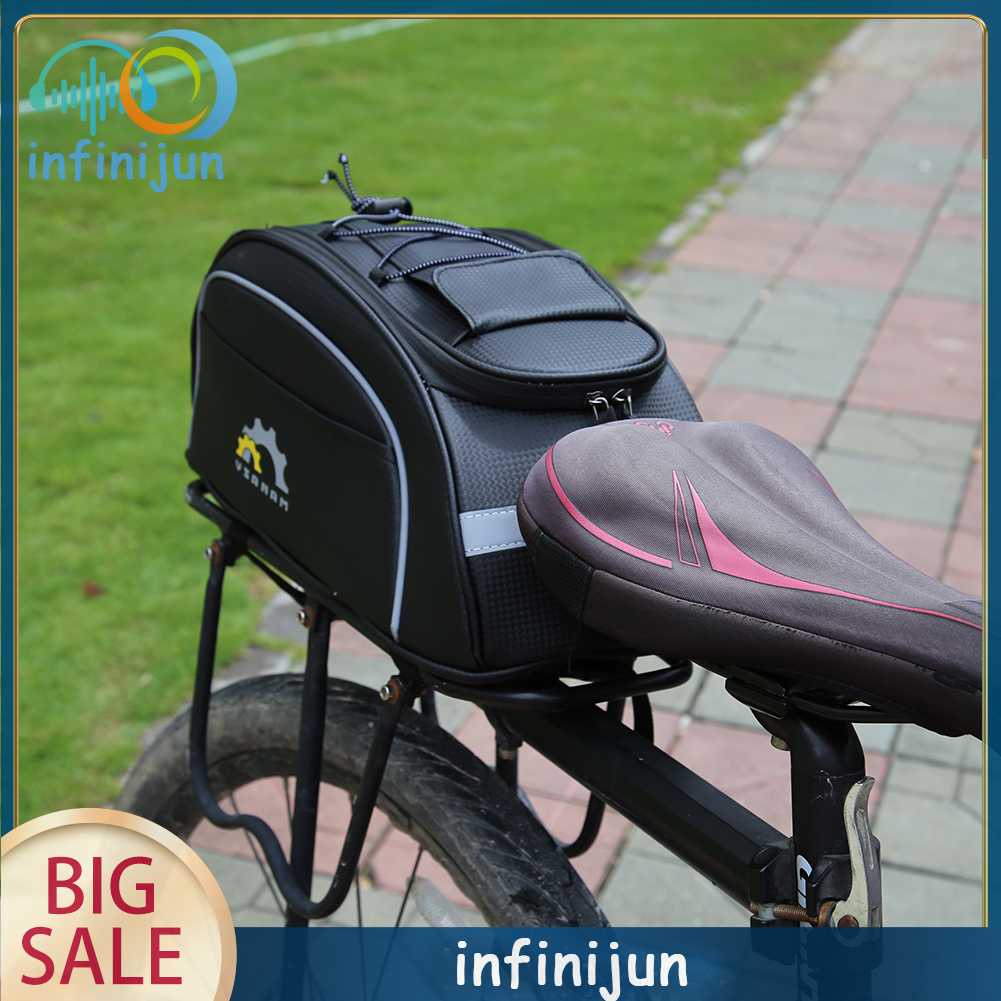 Túi Đựng Đồ Dùng Bằng Sợi Carbon Phản Quang Chống Thấm Nước Tiện Dụng Cho Xe Đạp