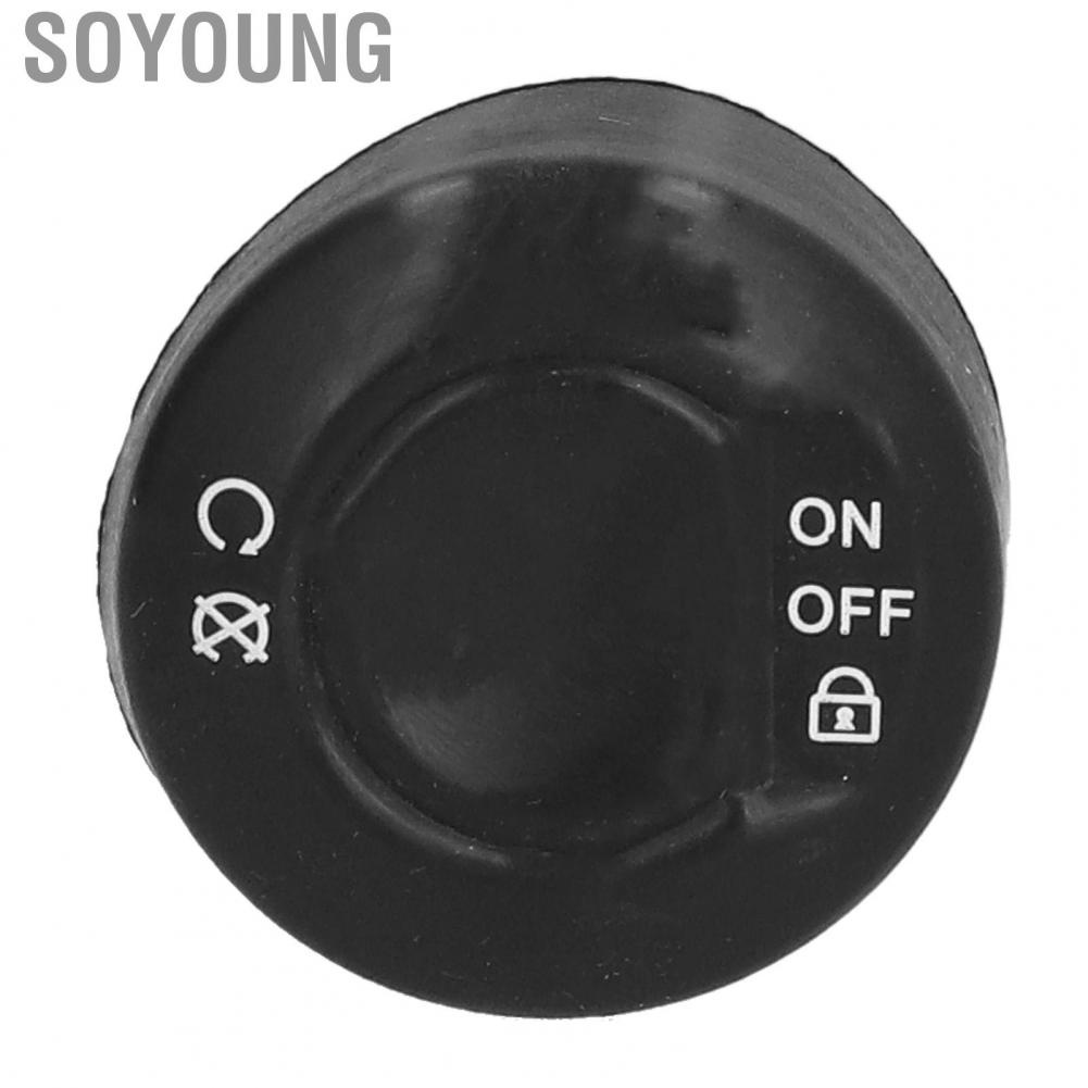 Soyoung Ignition Switch Protective Cap  Wearproof Engine Start Button Cover Scratchproof for Motorcycle