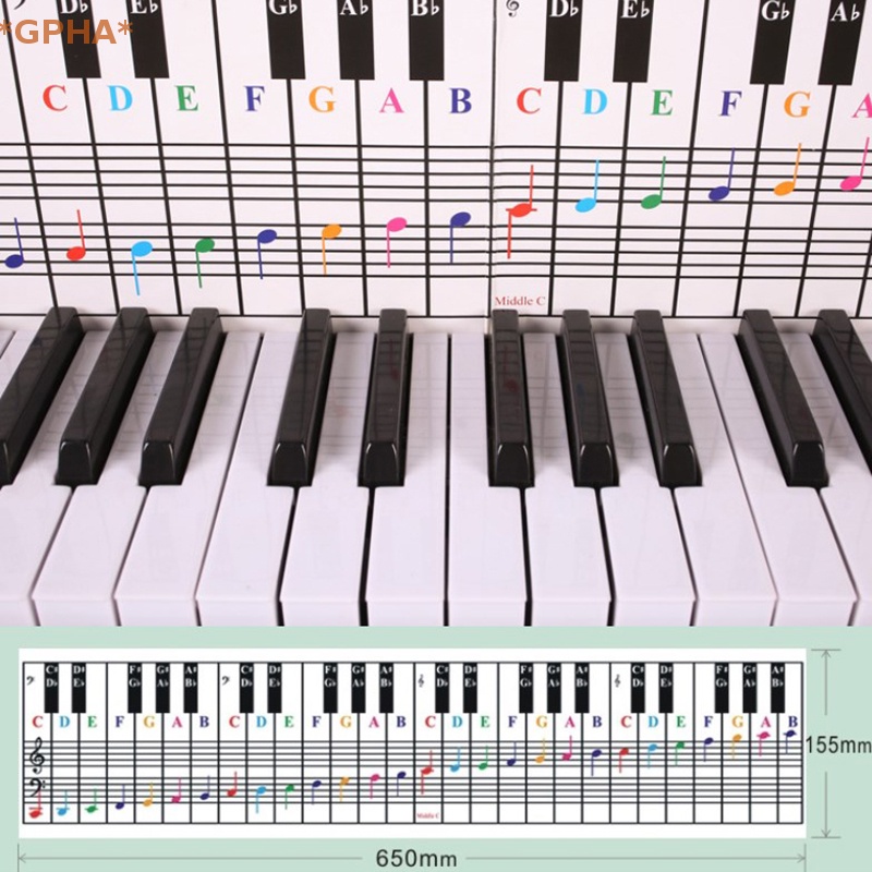 Bảng Luyện Tập Phím Đàn Piano 61 Phím 88 Phím Mới