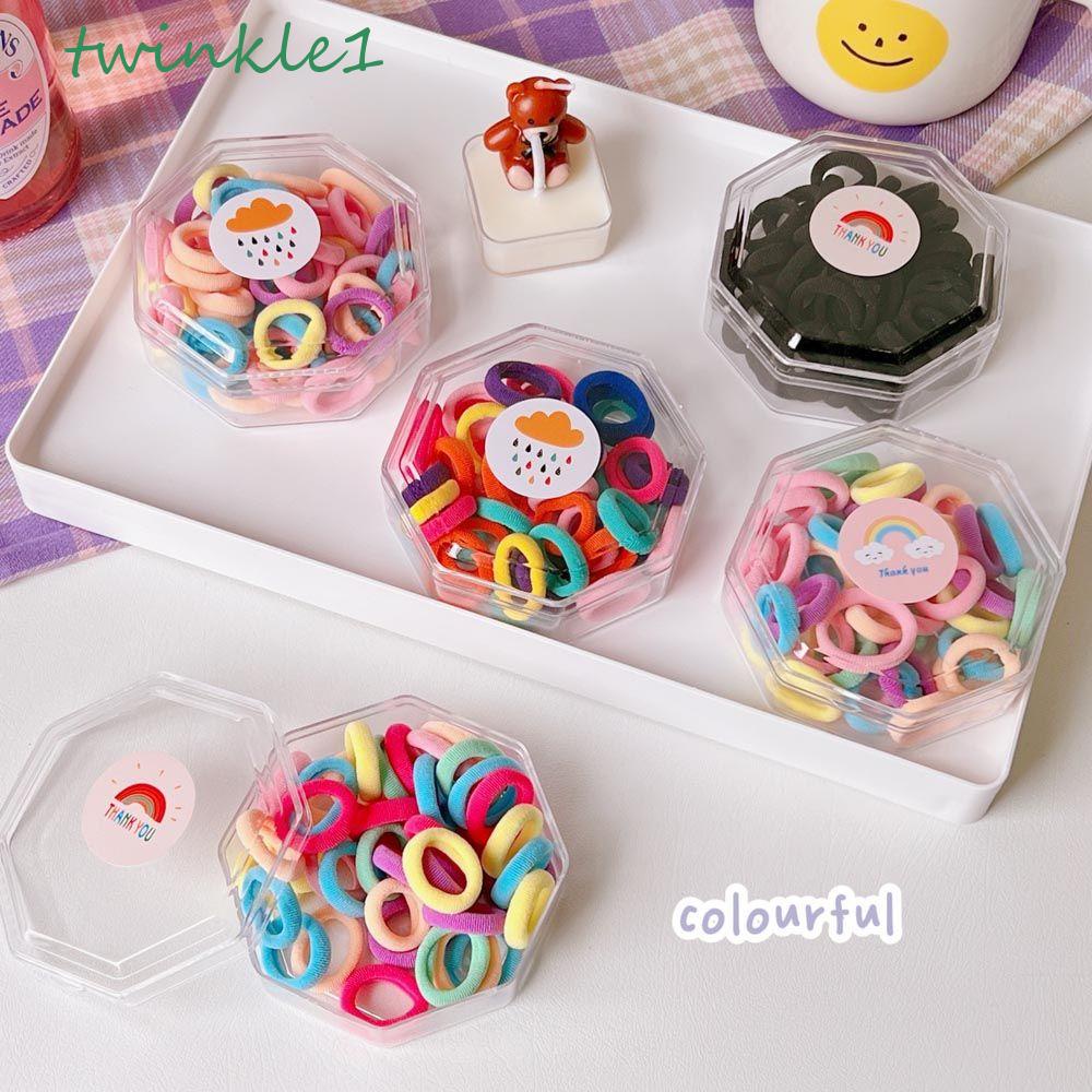 Dây Buộc Tóc Đuôi Ngựa Màu Kẹo Phong Cách Hàn Quốc Thanh Lịch Cho Nữ Giá Đỡ