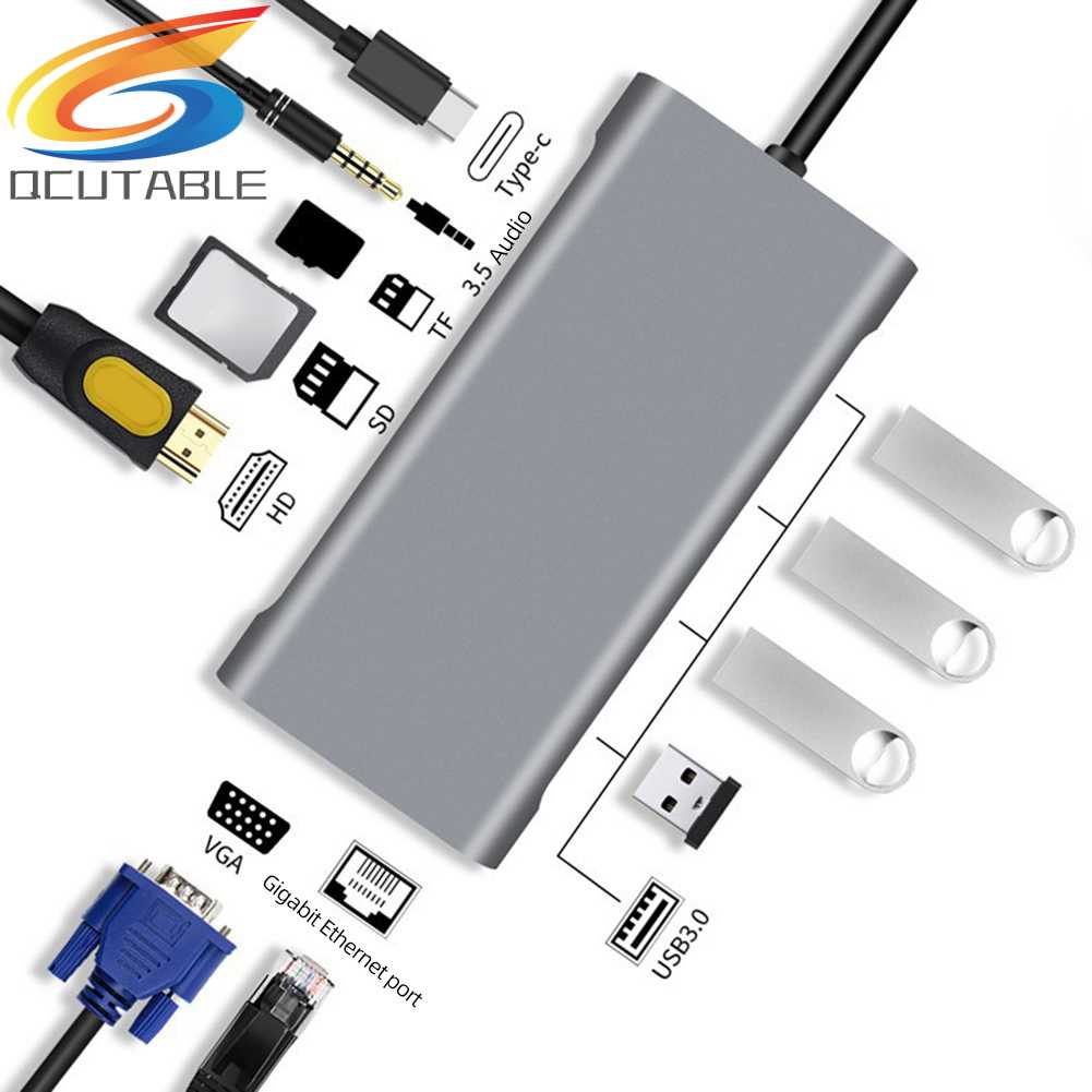 Bộ ChuyểN 11 Trong 1 Đa CổNg 5Gbps Cho Notebook / Laptop